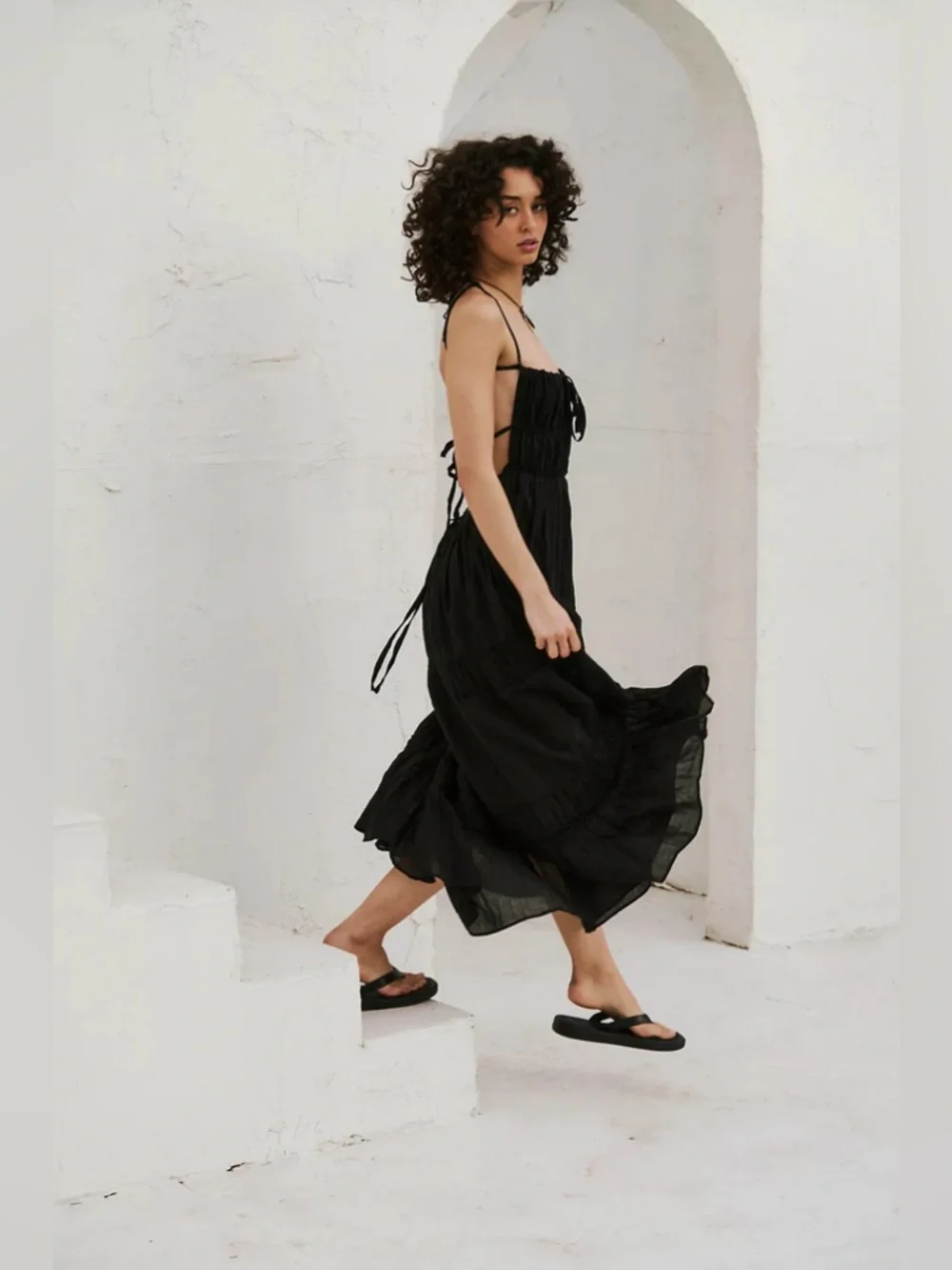 𝓯𝓹 Free People ~  Taking Sides Maxi Dress - Picture 17 of 17